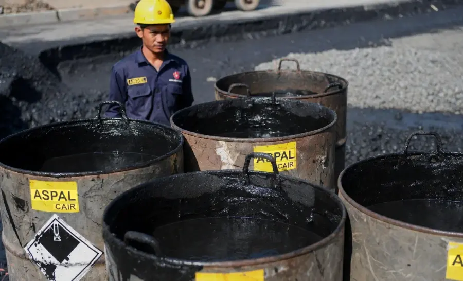 Harga Aspal Per Ton dan Per Kg (Material Saja)